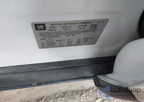 2019 Buick Encore Fwd Preferred из США, поврежденный, VIN KL4CJASB7KB846318